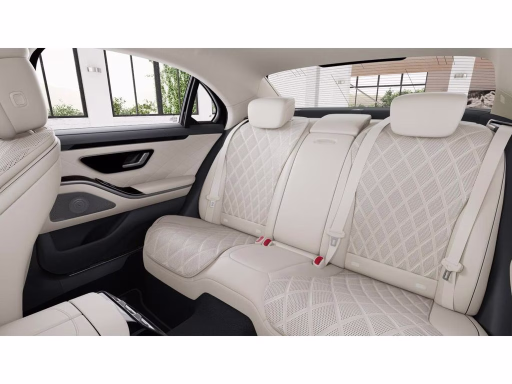 2026 White Mercedes-Benz S-Class S 580 AWD Sedan