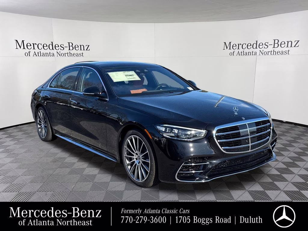 2026 804/197black Mercedes-Benz S-Class S 580 AWD Sedan