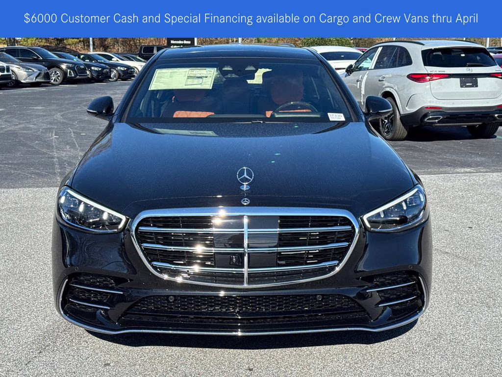 2026 804/197black Mercedes-Benz S-Class S 580 AWD Sedan