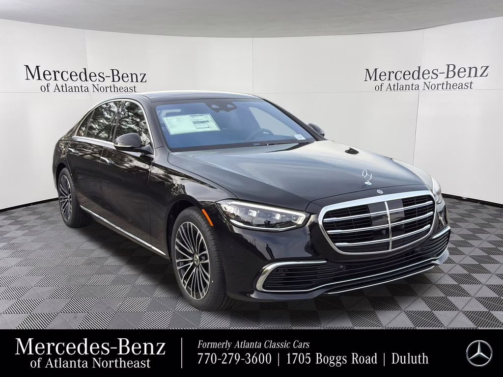 2026 Obsidian Mercedes-Benz S-Class S 580 AWD Sedan