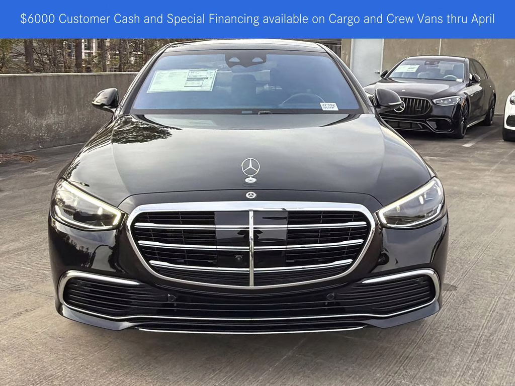 2026 Obsidian Mercedes-Benz S-Class S 580 AWD Sedan