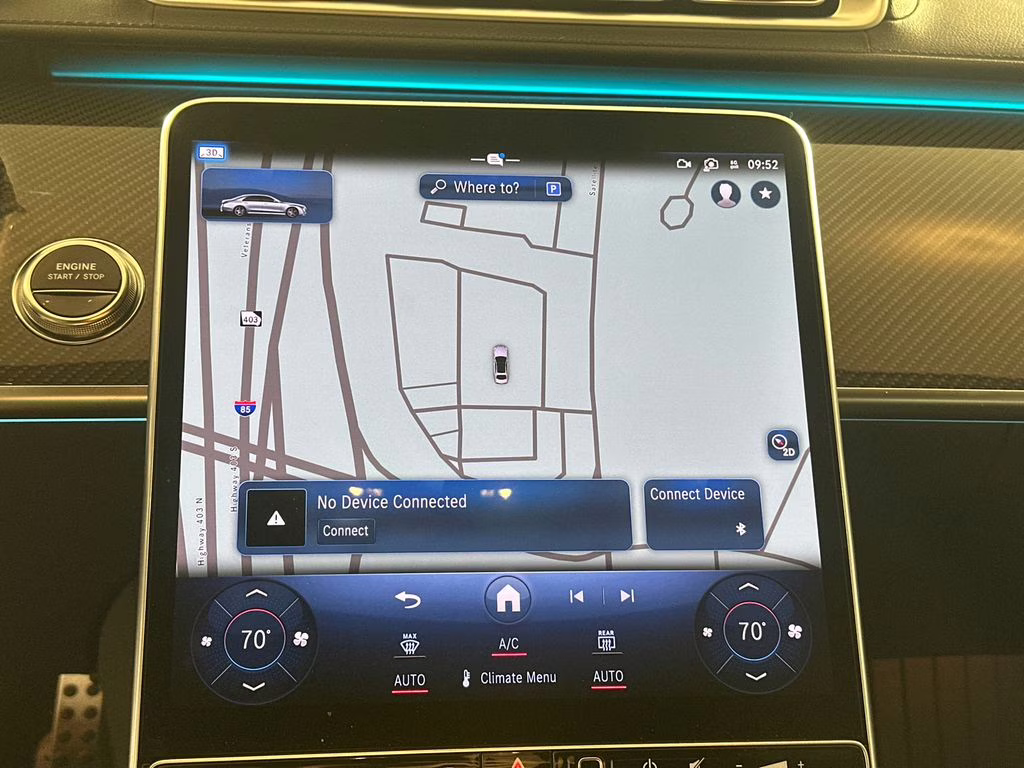 2026 Obsidian Black/MANUFAKTUR Moonlight White Mercedes-Benz S-Class S 63 E AMG AWD Sedan