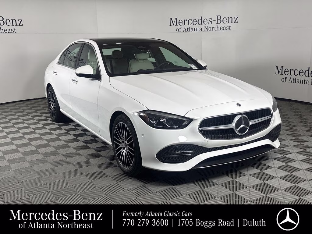 2026 Polar White Mercedes-Benz C-Class C 300 RWD Sedan