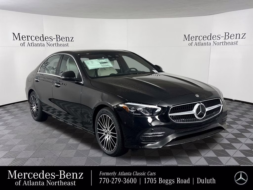 2026 Black Mercedes-Benz C-Class C 300 RWD Sedan