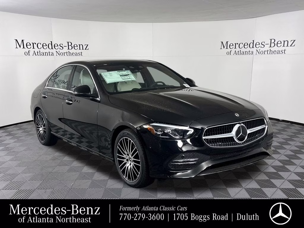 2026 Black Mercedes-Benz C-Class C 300 RWD Sedan