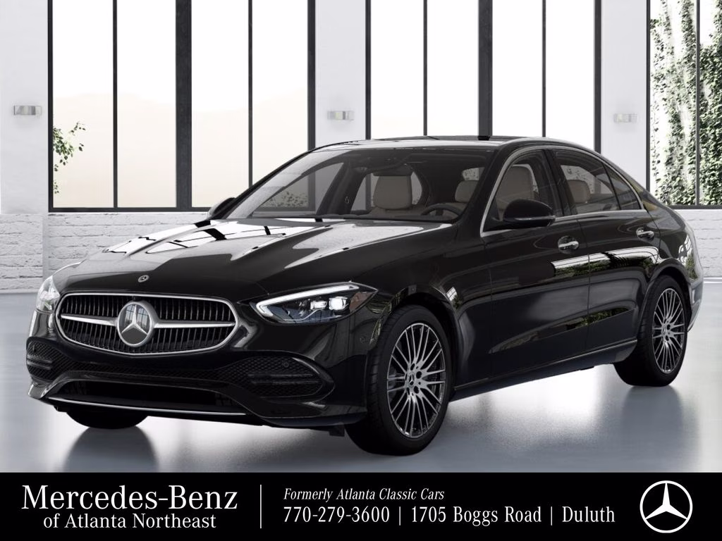 2026 Black Mercedes-Benz C-Class C 300 RWD Sedan