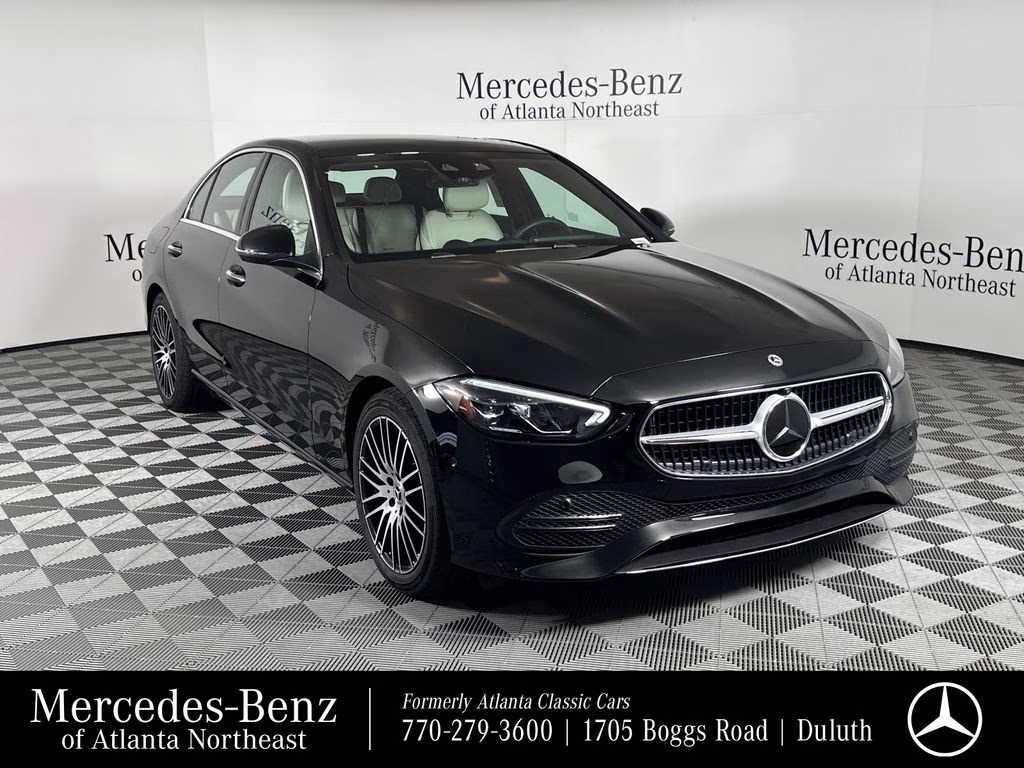 2026 Black Mercedes-Benz C-Class C 300 RWD Sedan