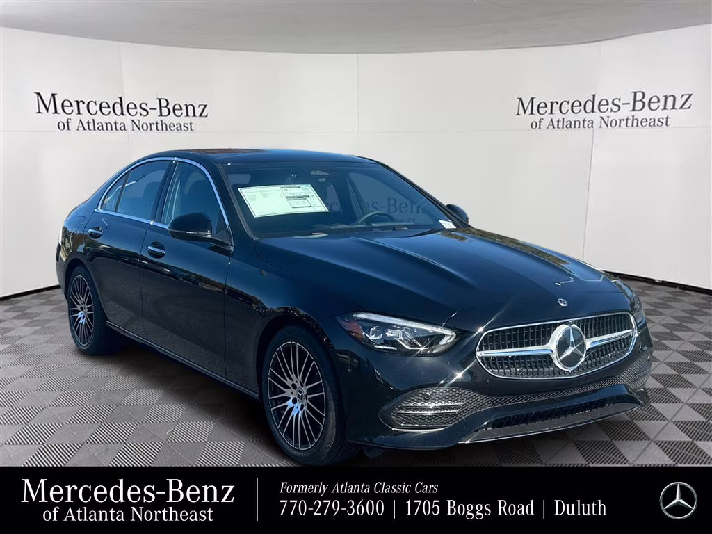 2026 Black Mercedes-Benz C-Class C 300 RWD Sedan