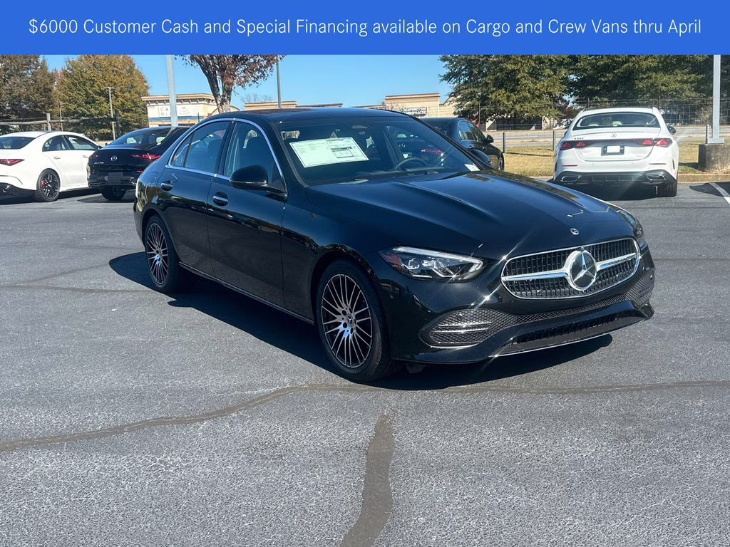2026 Black Mercedes-Benz C-Class C 300 RWD Sedan