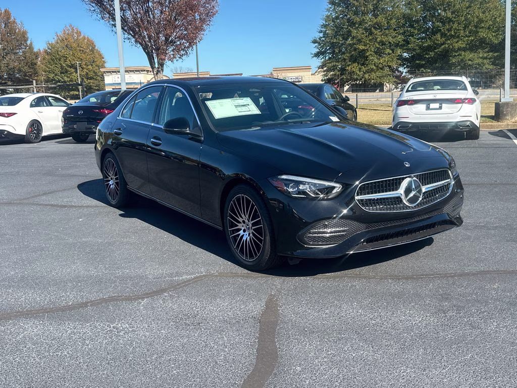 2026 Black Mercedes-Benz C-Class C 300 RWD Sedan