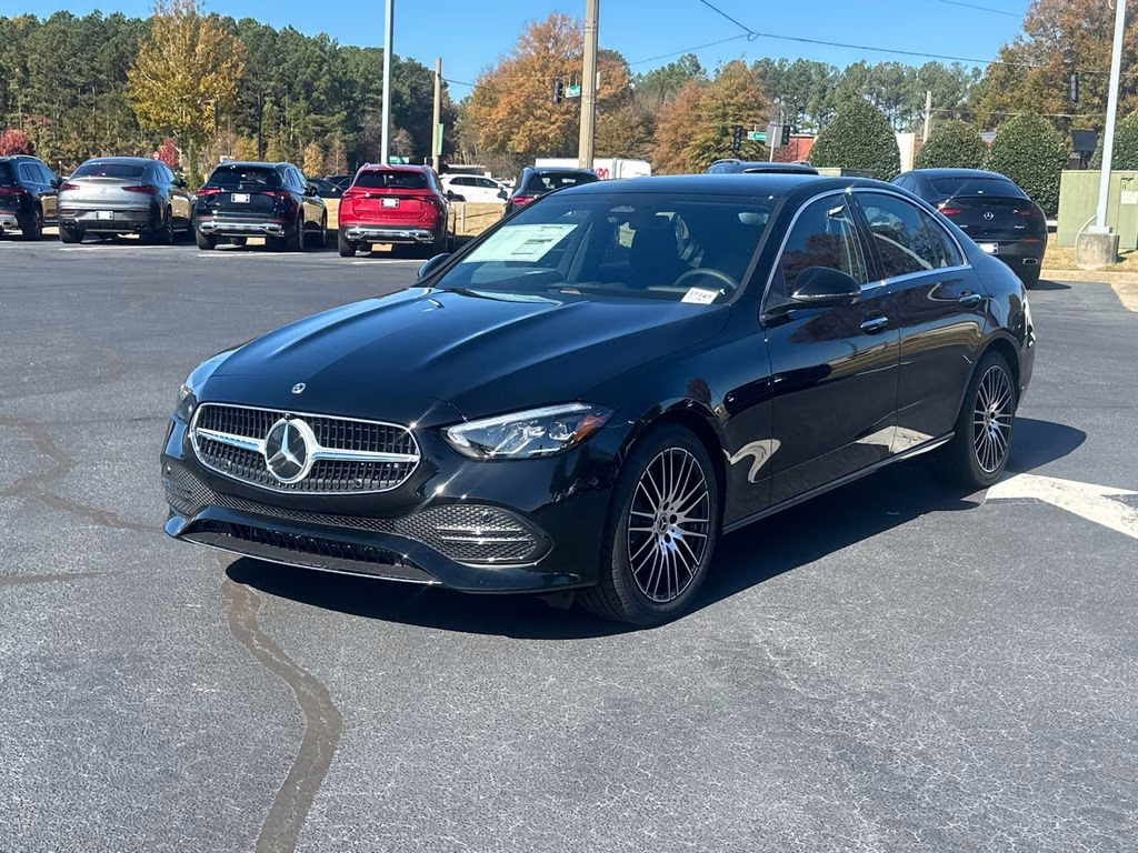 2026 Black Mercedes-Benz C-Class C 300 RWD Sedan