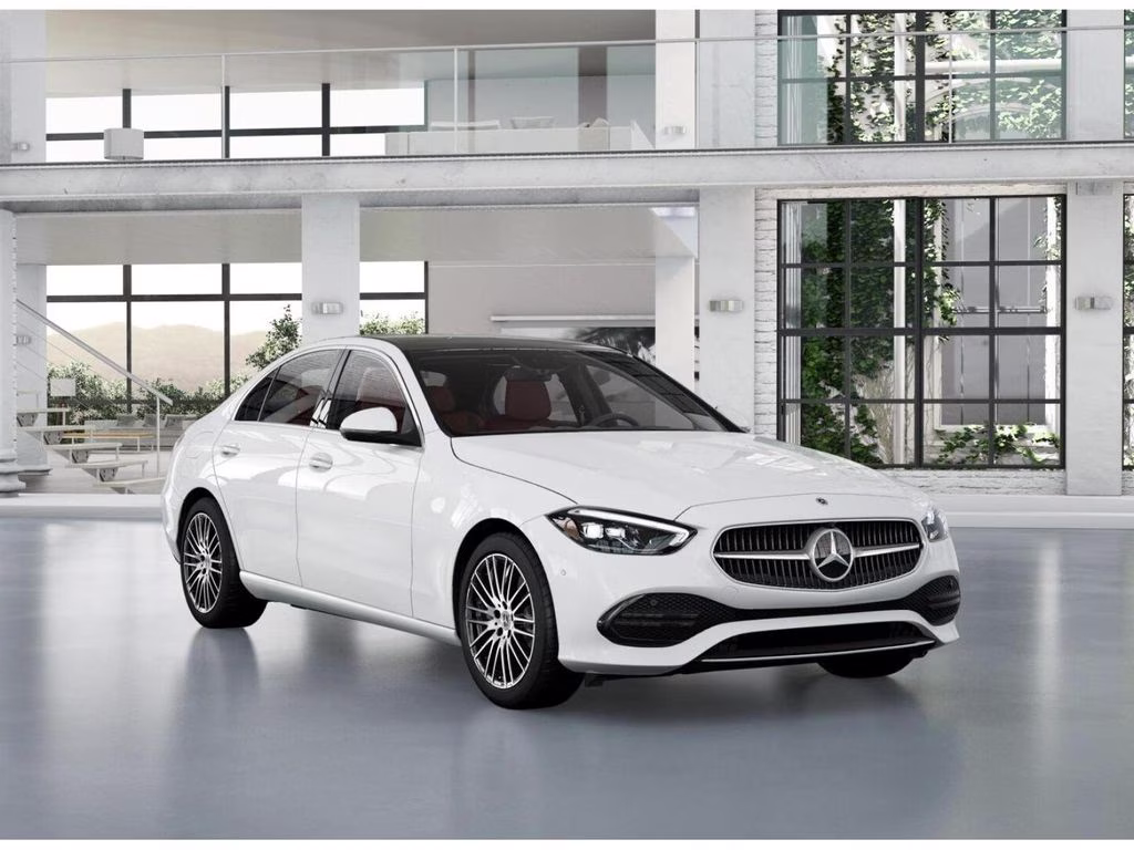 2026 White Mercedes-Benz C-Class C 300 RWD Sedan