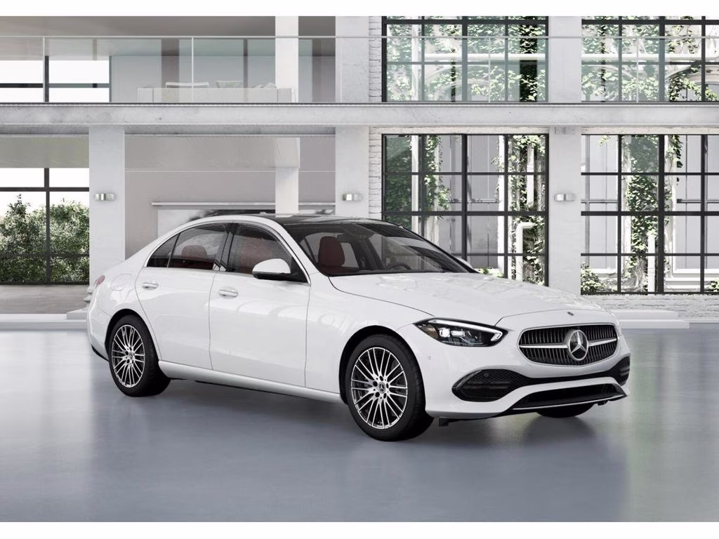 2026 White Mercedes-Benz C-Class C 300 RWD Sedan