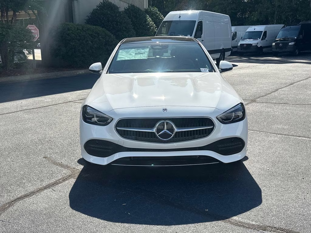 2026 White Mercedes-Benz C-Class C 300 RWD Sedan