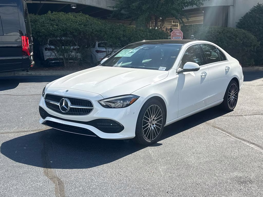 2026 White Mercedes-Benz C-Class C 300 RWD Sedan