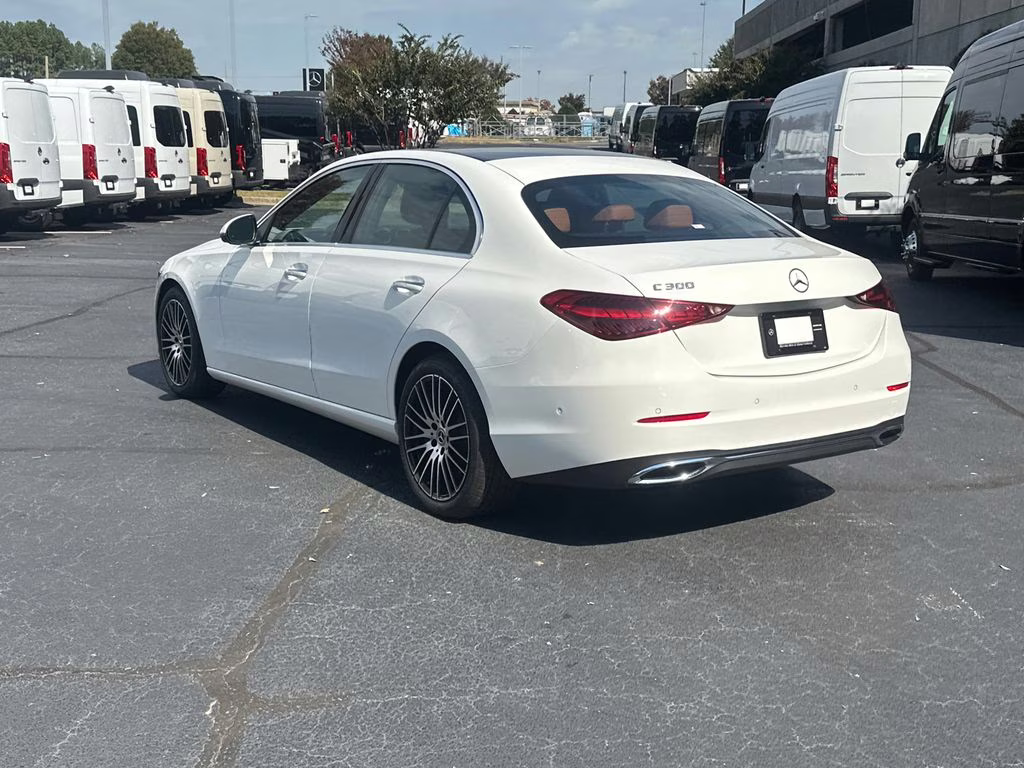 2026 White Mercedes-Benz C-Class C 300 RWD Sedan