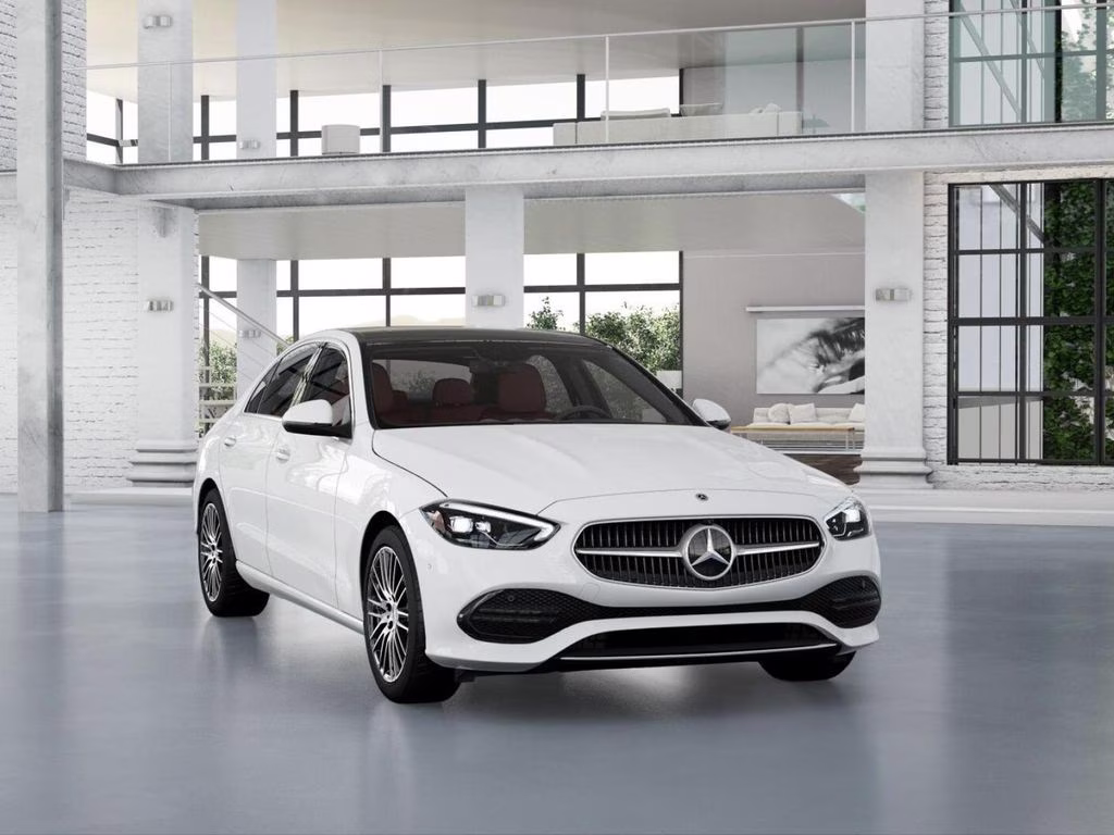 2026 White Mercedes-Benz C-Class C 300 RWD Sedan