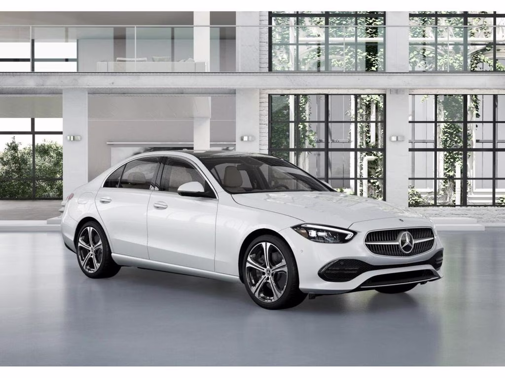 2026 White Mercedes-Benz C-Class C 300 RWD Sedan