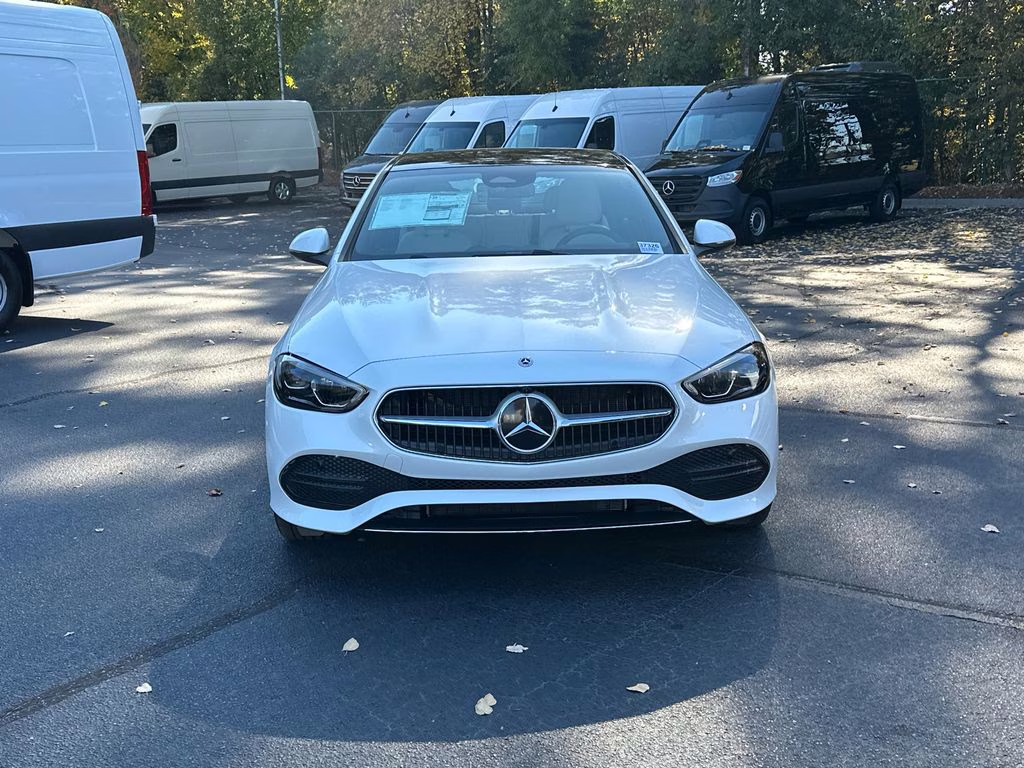 2026 White Mercedes-Benz C-Class C 300 RWD Sedan