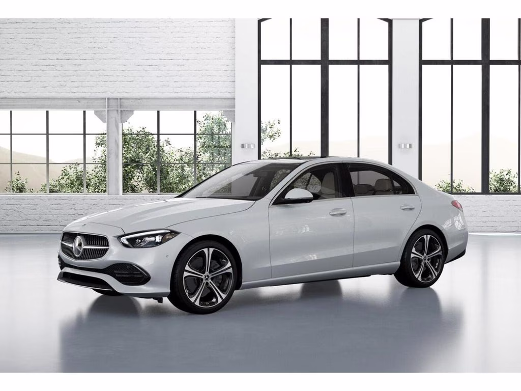 2026 White Mercedes-Benz C-Class C 300 RWD Sedan