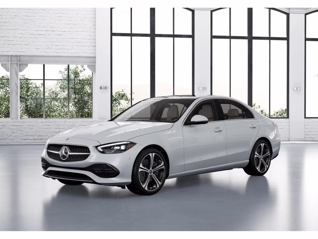 2026 White Mercedes-Benz C-Class C 300 RWD Sedan