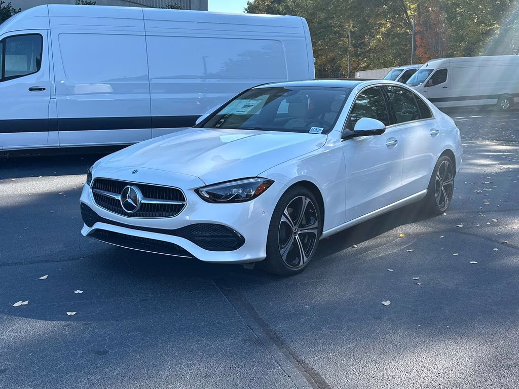 2026 White Mercedes-Benz C-Class C 300 RWD Sedan