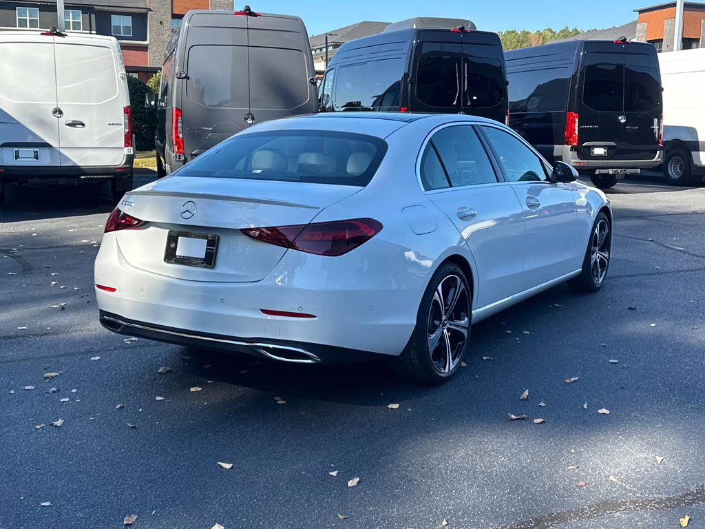 2026 White Mercedes-Benz C-Class C 300 RWD Sedan