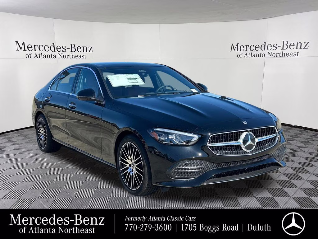 2026 Black Mercedes-Benz C-Class C 300 RWD Sedan