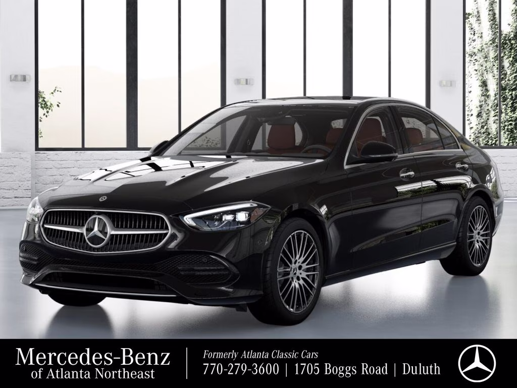 2026 Black Mercedes-Benz C-Class C 300 RWD Sedan