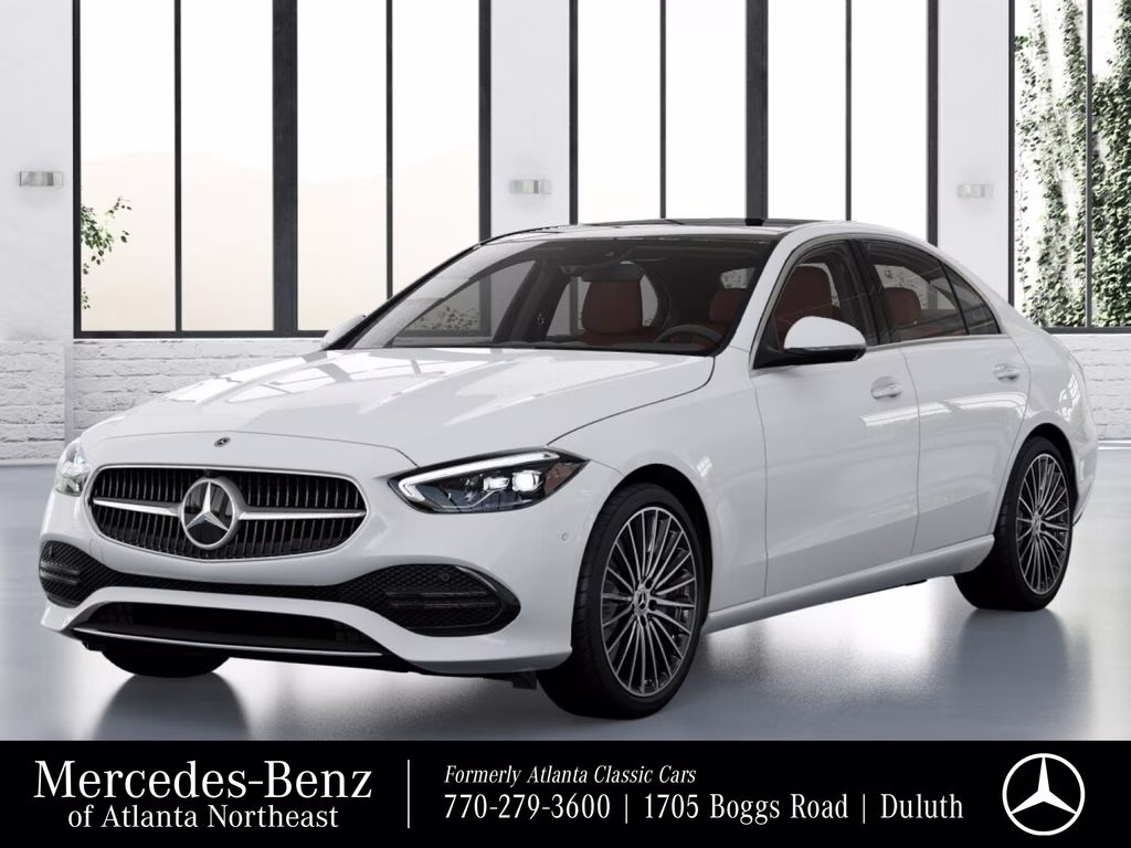 2026 White Mercedes-Benz C-Class C 300 RWD Sedan