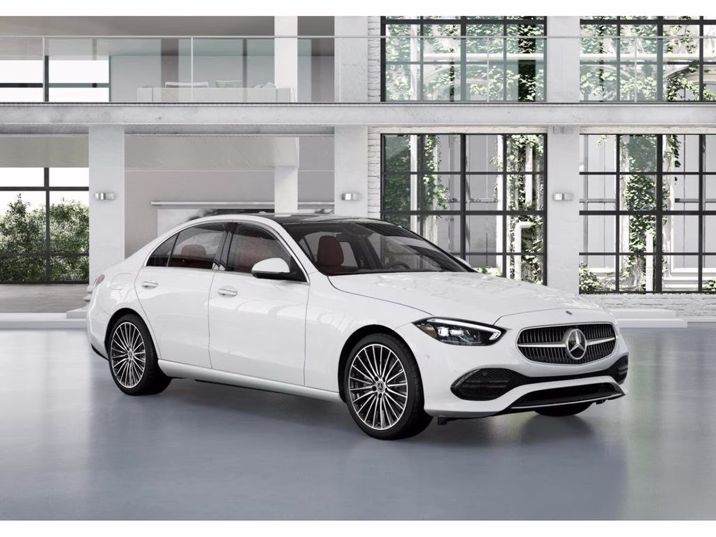 2026 White Mercedes-Benz C-Class C 300 RWD Sedan