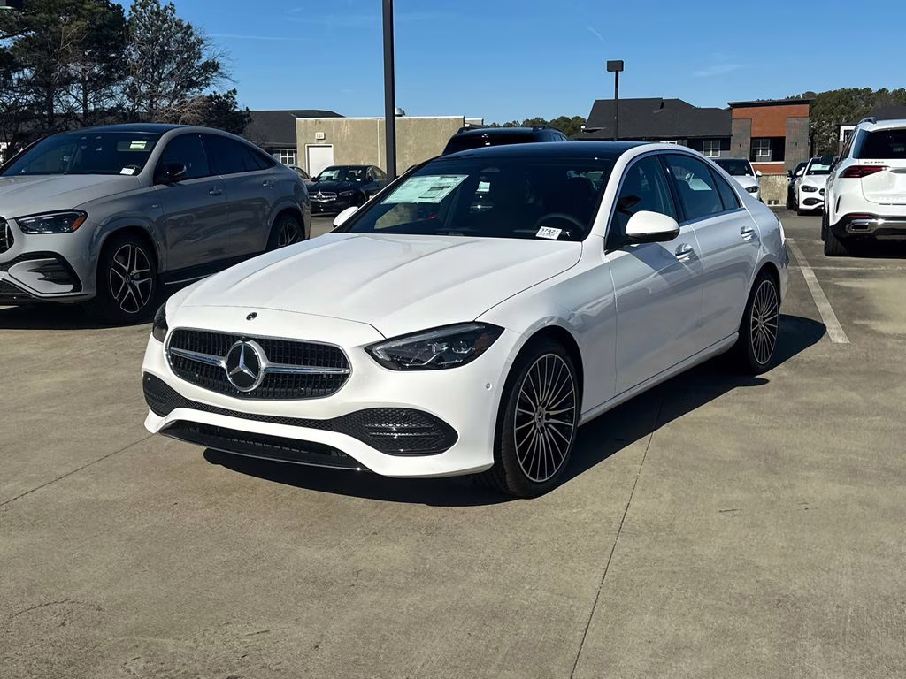 2026 White Mercedes-Benz C-Class C 300 RWD Sedan