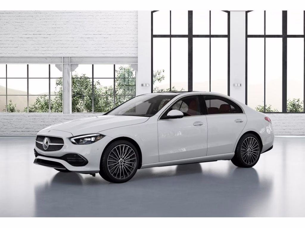 2026 White Mercedes-Benz C-Class C 300 RWD Sedan