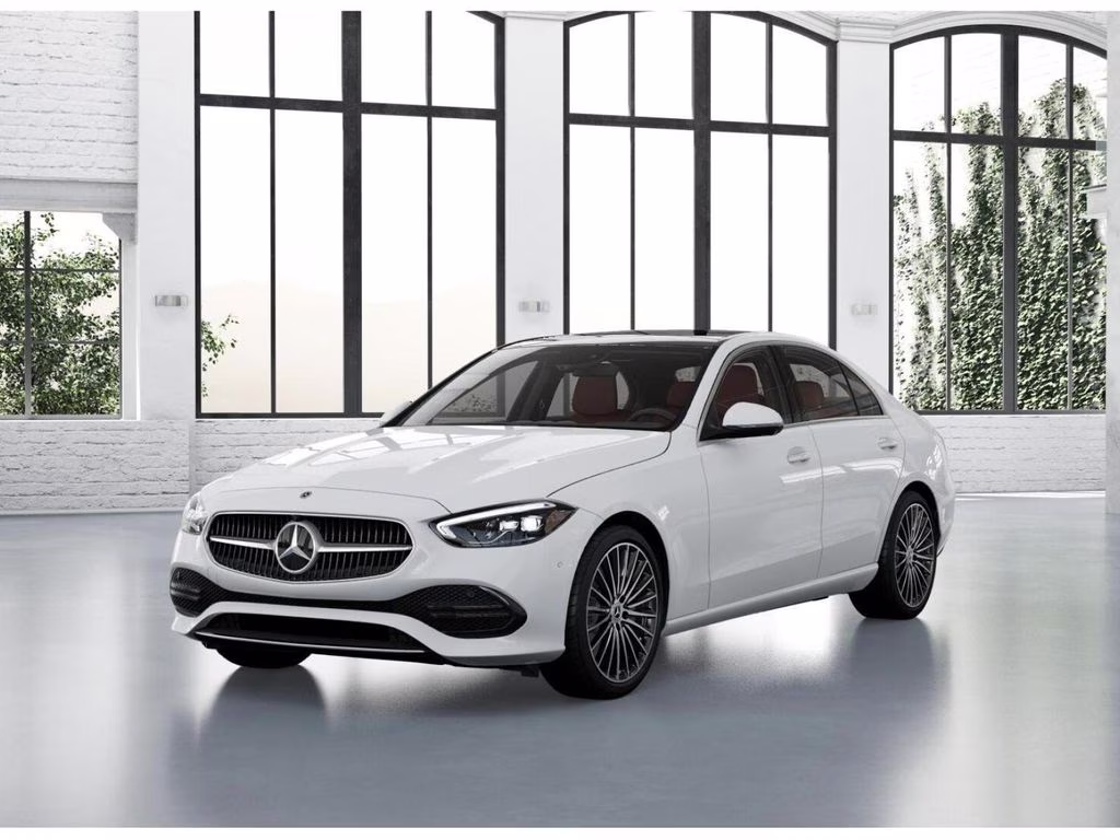 2026 White Mercedes-Benz C-Class C 300 RWD Sedan