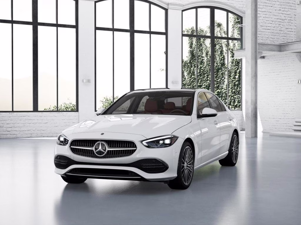 2026 White Mercedes-Benz C-Class C 300 RWD Sedan