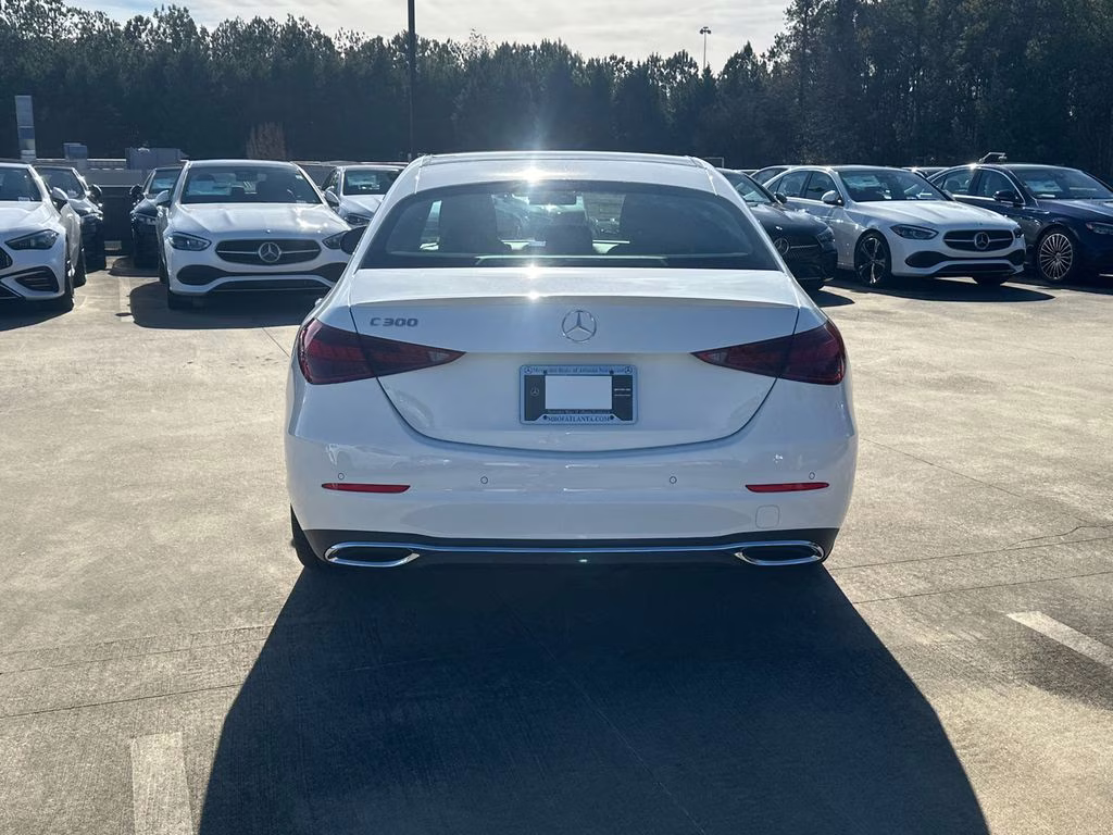 2026 White Mercedes-Benz C-Class C 300 RWD Sedan