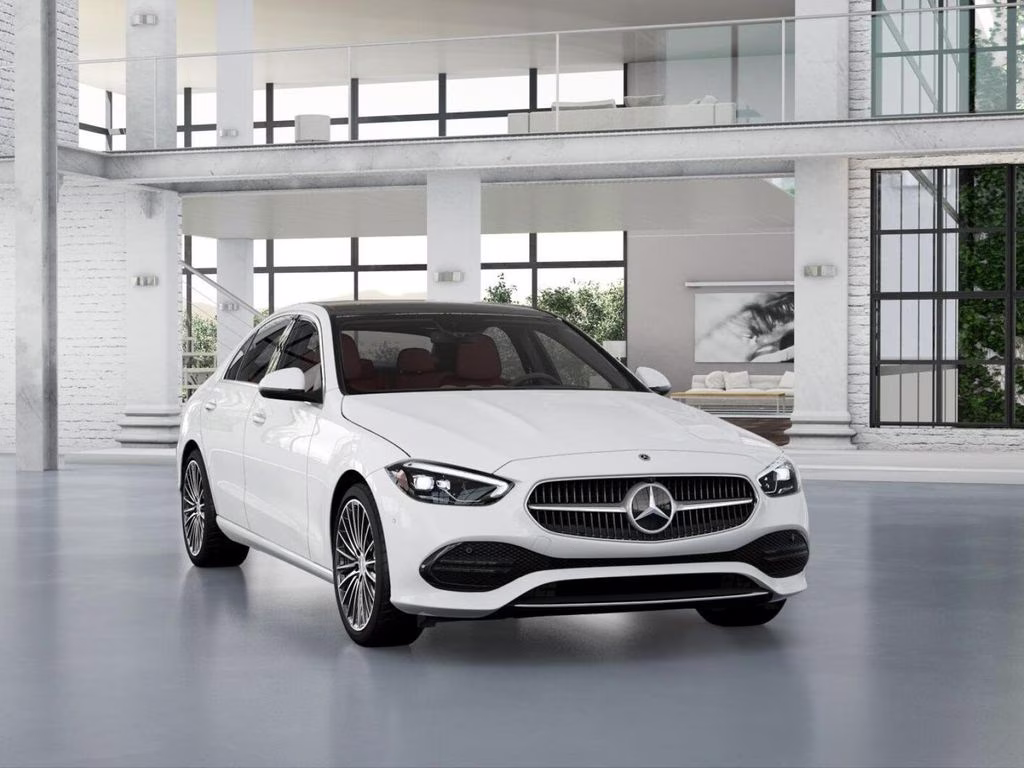 2026 White Mercedes-Benz C-Class C 300 RWD Sedan