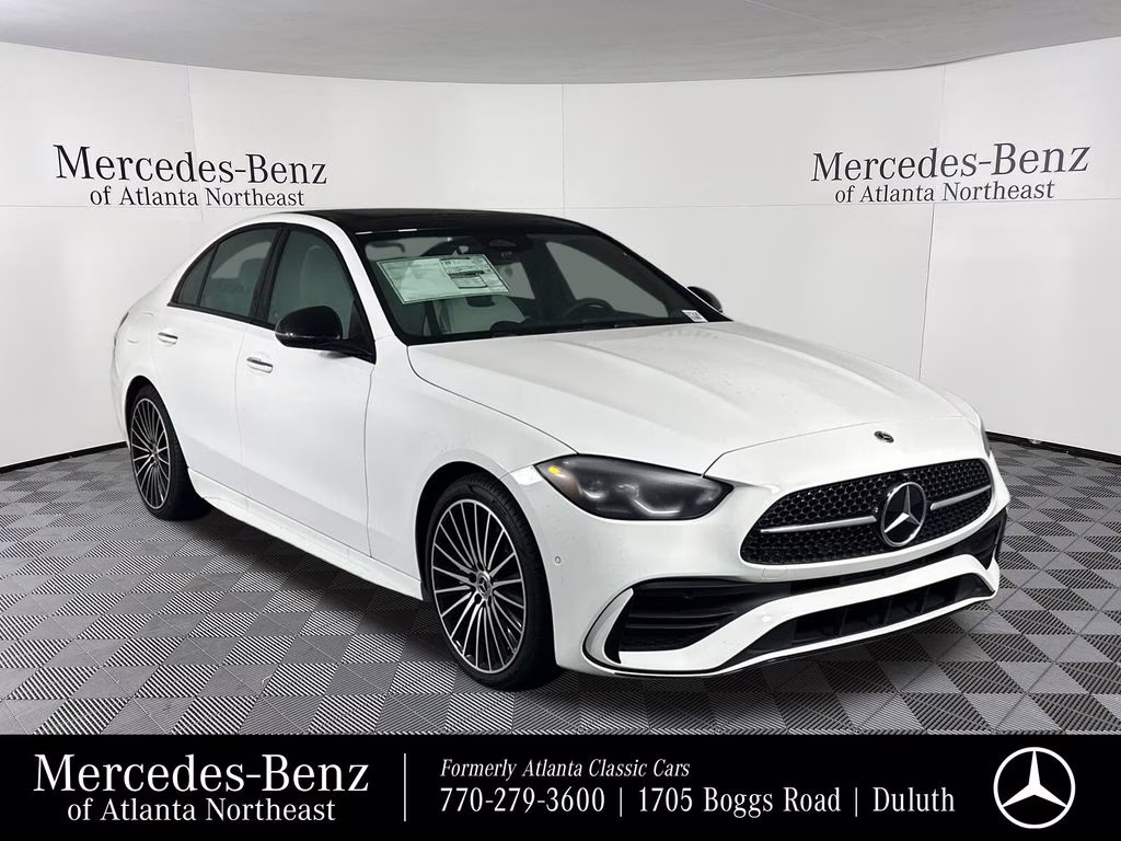 2026 Polar White Mercedes-Benz C-Class C 300 RWD Sedan