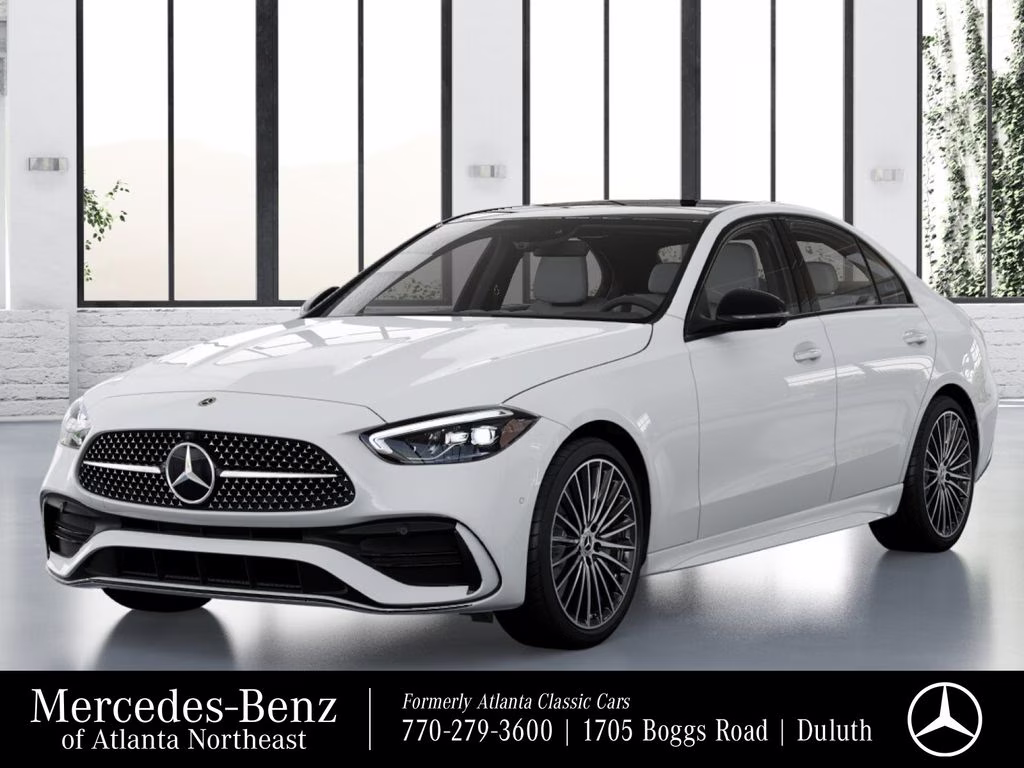 2026 Polar White Mercedes-Benz C-Class C 300 RWD Sedan