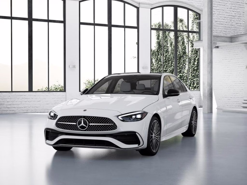 2026 Polar White Mercedes-Benz C-Class C 300 RWD Sedan