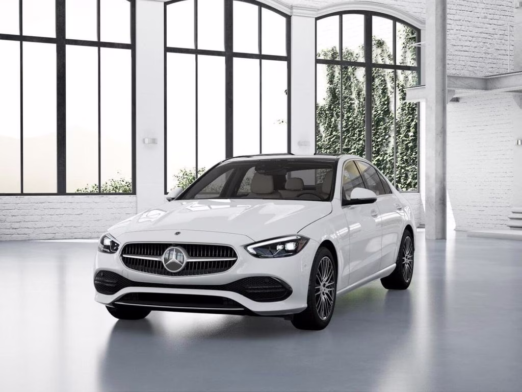2026 White Mercedes-Benz C-Class C 300 RWD Sedan