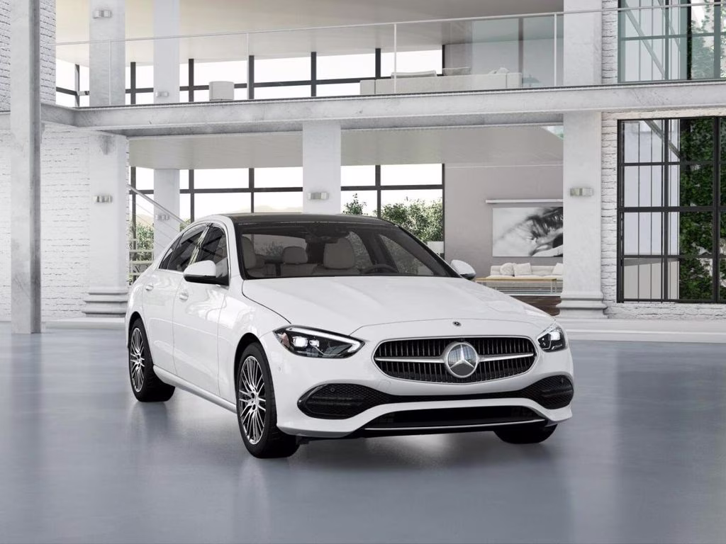 2026 White Mercedes-Benz C-Class C 300 RWD Sedan