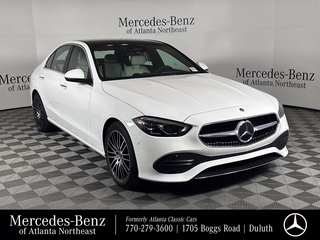 2026 Polar White Mercedes-Benz C-Class C 300 RWD Sedan