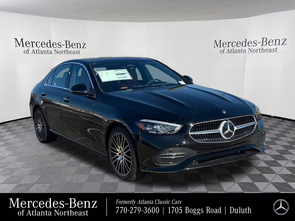 2026 Black Mercedes-Benz C-Class C 300 RWD Sedan
