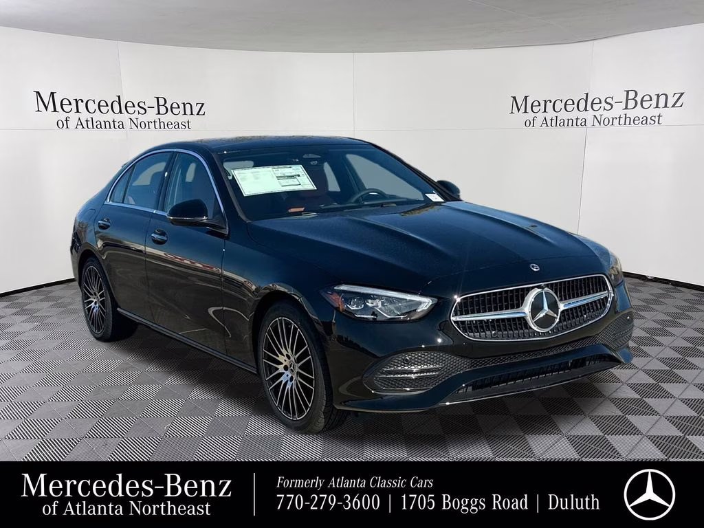2026 Black Mercedes-Benz C-Class C 300 RWD Sedan