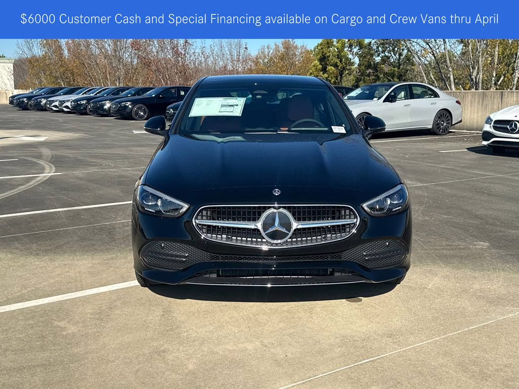 2026 Black Mercedes-Benz C-Class C 300 RWD Sedan