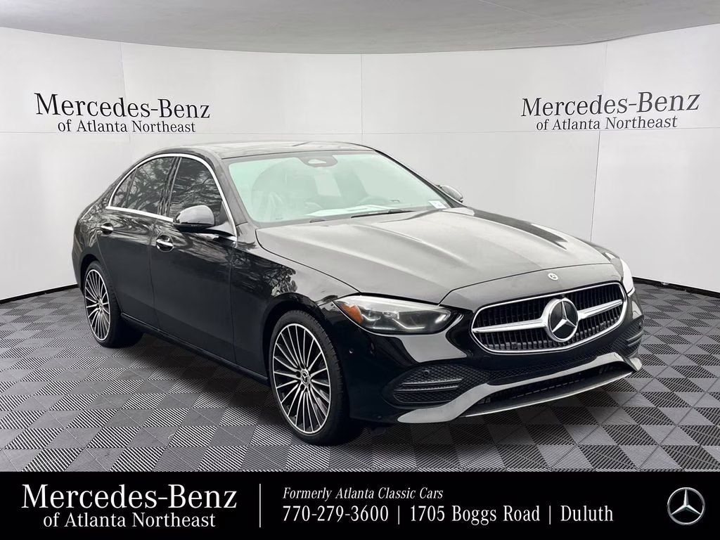 2026 Black Mercedes-Benz C-Class C 300 RWD Sedan