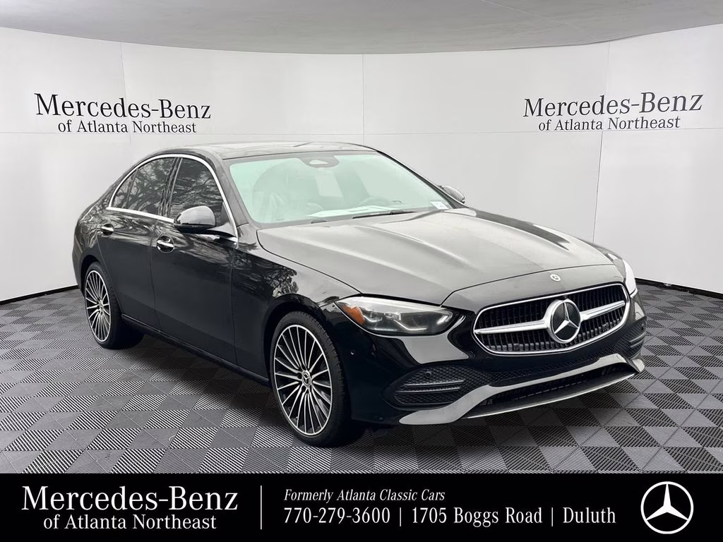 2026 Black Mercedes-Benz C-Class C 300 RWD Sedan