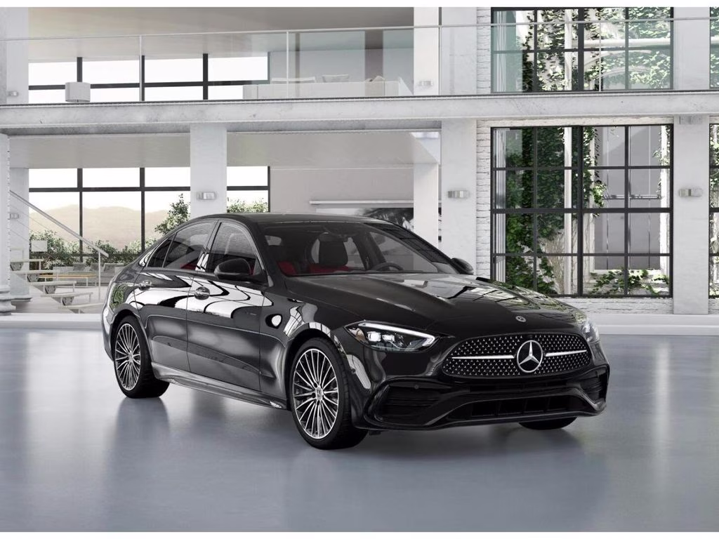 2026 Black Mercedes-Benz C-Class C 300 AWD Sedan
