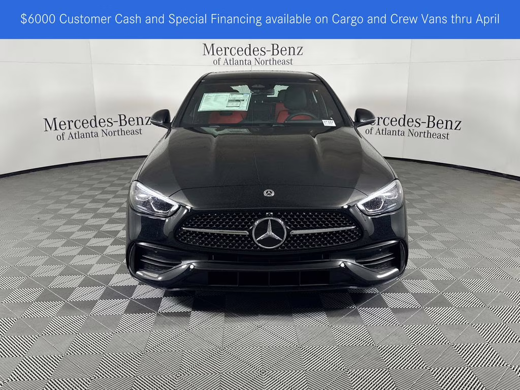 2026 Black Mercedes-Benz C-Class C 300 AWD Sedan